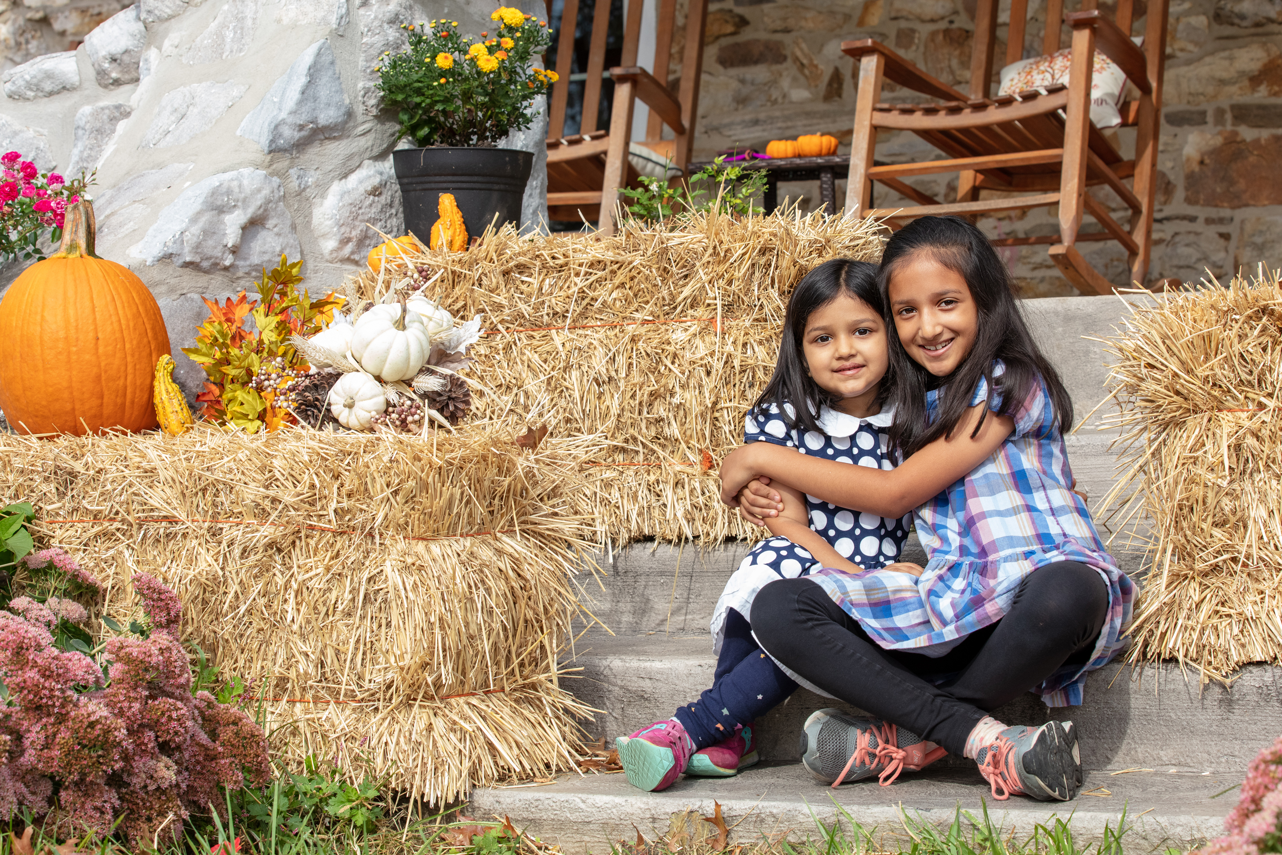 Kids outdoor photo shoot